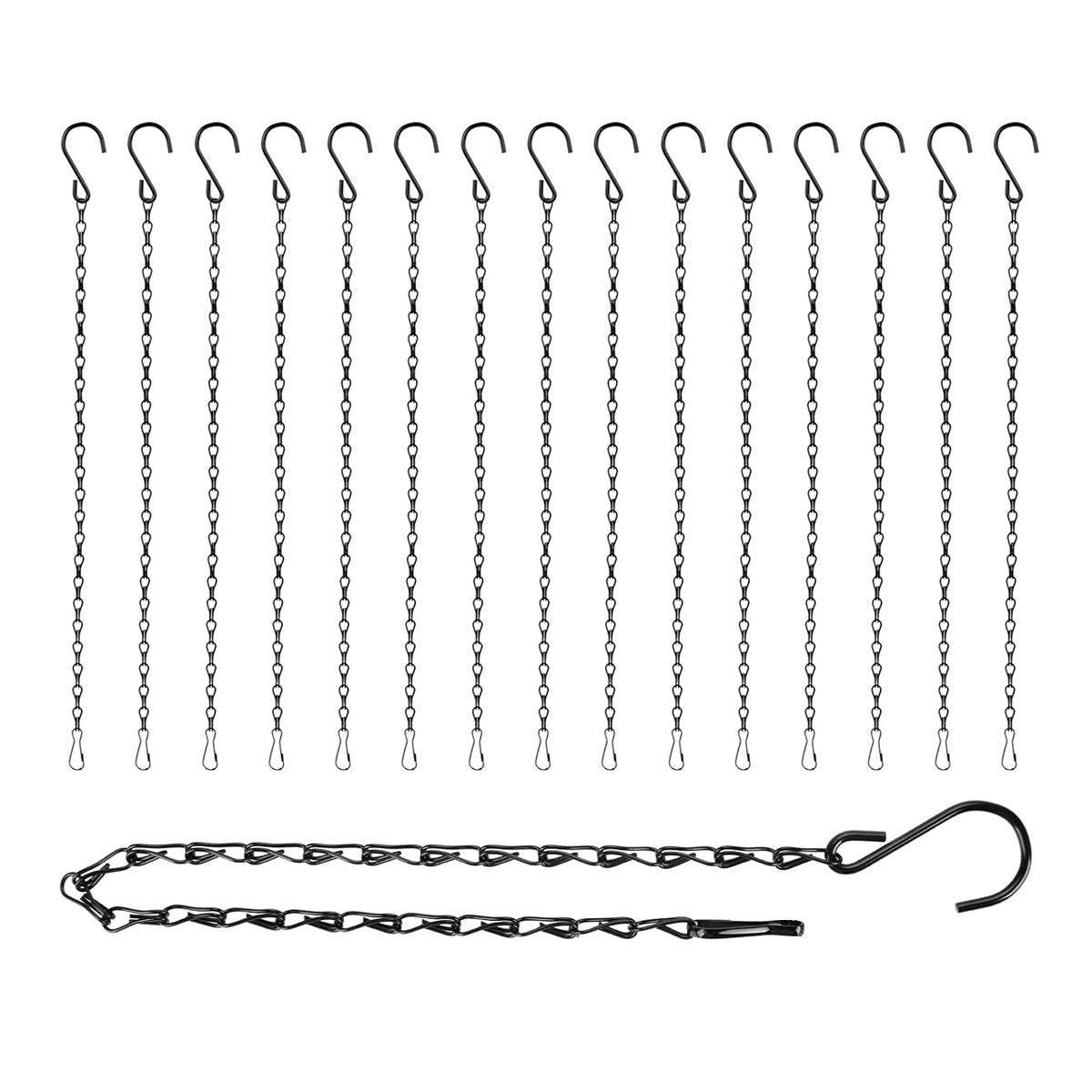 15PCS Metal Hanging Chains for Plants Flower Pot Basket Garden Bird Feeder V528-FLOWER-POT-CHAIN-15PCS-689452