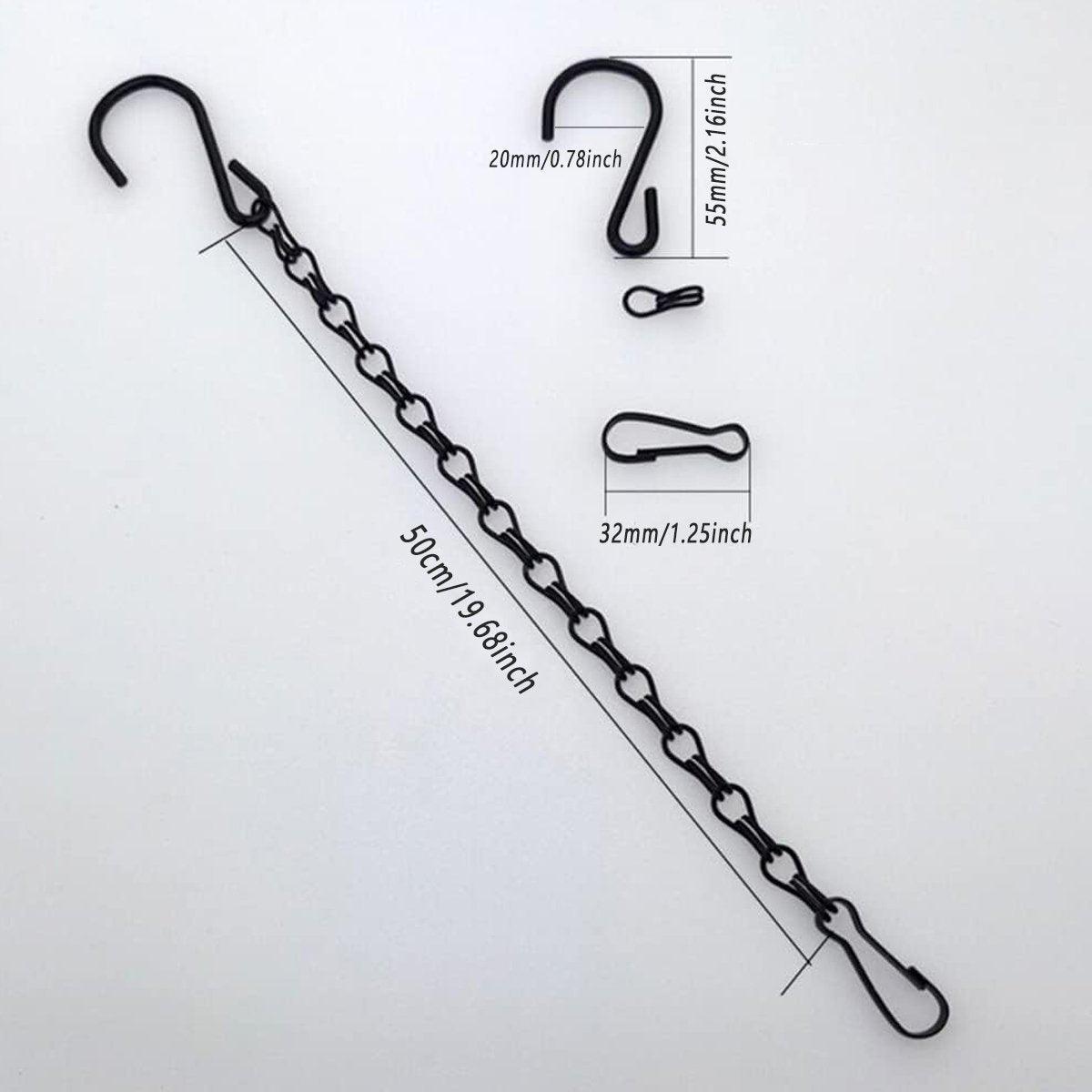 15PCS Metal Hanging Chains for Plants Flower Pot Basket Garden Bird Feeder V528-FLOWER-POT-CHAIN-15PCS-689452