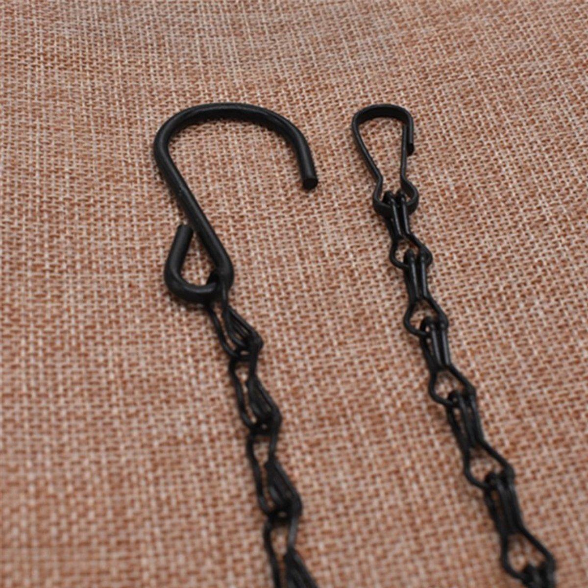 15PCS Metal Hanging Chains for Plants Flower Pot Basket Garden Bird Feeder V528-FLOWER-POT-CHAIN-15PCS-689452