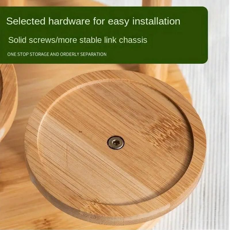 Round Tabletop Flower Stand Balcony Storage Shelf Display Rack Indoor Outdoor V528-FLOWER-STAND-5-888266