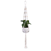 Macrame Plant Flower Pot Holder Hanger Hanging Planter Basket Hemp Rope Braided - #11 V528-FLOWERHOLDER-STYLE11-973065