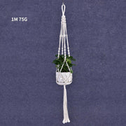 Macrame Plant Flower Pot Holder Hanger Hanging Planter Basket Hemp Rope Braided - #05 V528-FLOWERHOLDER-STYLE5-377497