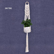 Macrame Plant Flower Pot Holder Hanger Hanging Planter Basket Hemp Rope Braided - #05 V528-FLOWERHOLDER-STYLE5-377497