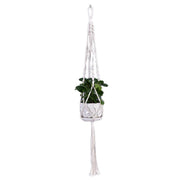Macrame Plant Flower Pot Holder Hanger Hanging Planter Basket Hemp Rope Braided - #05 V528-FLOWERHOLDER-STYLE5-377497