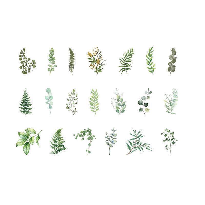 Scrapbooking Flower Stickers Pet Transparent Sticker - E V528-FLOWERSTICKERS-E-200532