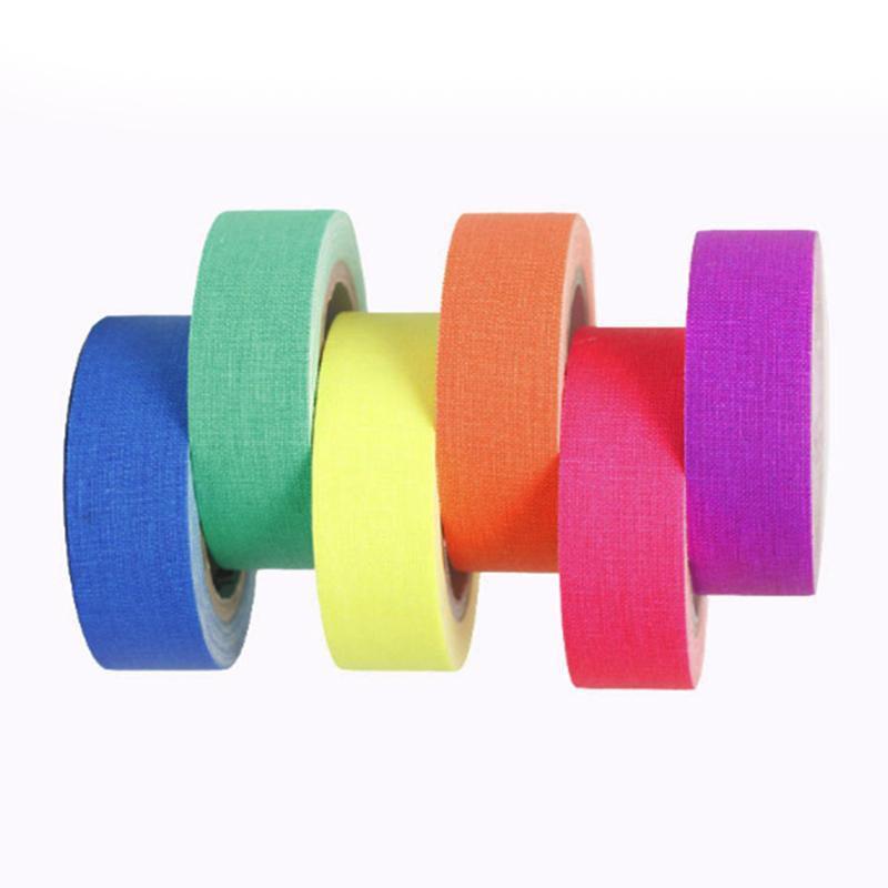 6X Luminous Fluorescent Tape Glow In The Dark Night Self-Adhesive Sticker Strip V528-FLUORESCENTTAPE-6PCS-847016