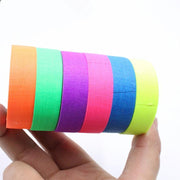 6X Luminous Fluorescent Tape Glow In The Dark Night Self-Adhesive Sticker Strip V528-FLUORESCENTTAPE-6PCS-847016