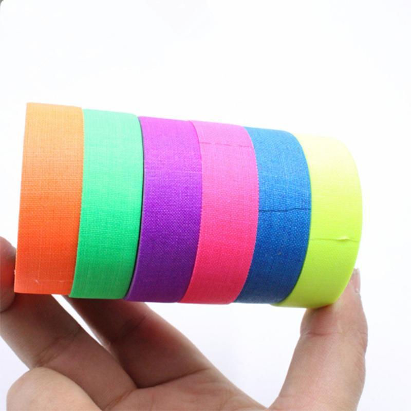 6X Luminous Fluorescent Tape Glow In The Dark Night Self-Adhesive Sticker Strip V528-FLUORESCENTTAPE-6PCS-847016