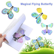 Up To 100X Magic Flying Butterfly Toy Anniversary Greeting Card Birthday Wedding - 10PCS V528-FLYINGBUTTERFLY-10PCS-773015