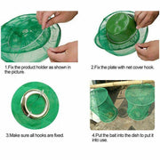 6PCS Reusable Hanging Fly Trap Net Cage Insect Catcher for Garden Farm Outdoor Use V528-FLYTRAPINSECT-6PCS-720049
