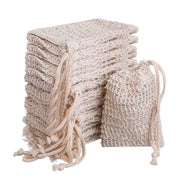 50PCS Soap Exfoliating Bags Cotton Linen Foaming Soap Saver Bag Pouch Drawstring V528-FOAM-NET-9-14CM-50PCS-465610