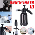 2L Car Wash Foam Sprayer Hand Held Pump Wash Spray Bottle Snow Foam Detailing - White V528-FOAM-WATERING-CAN-WHITE-978775
