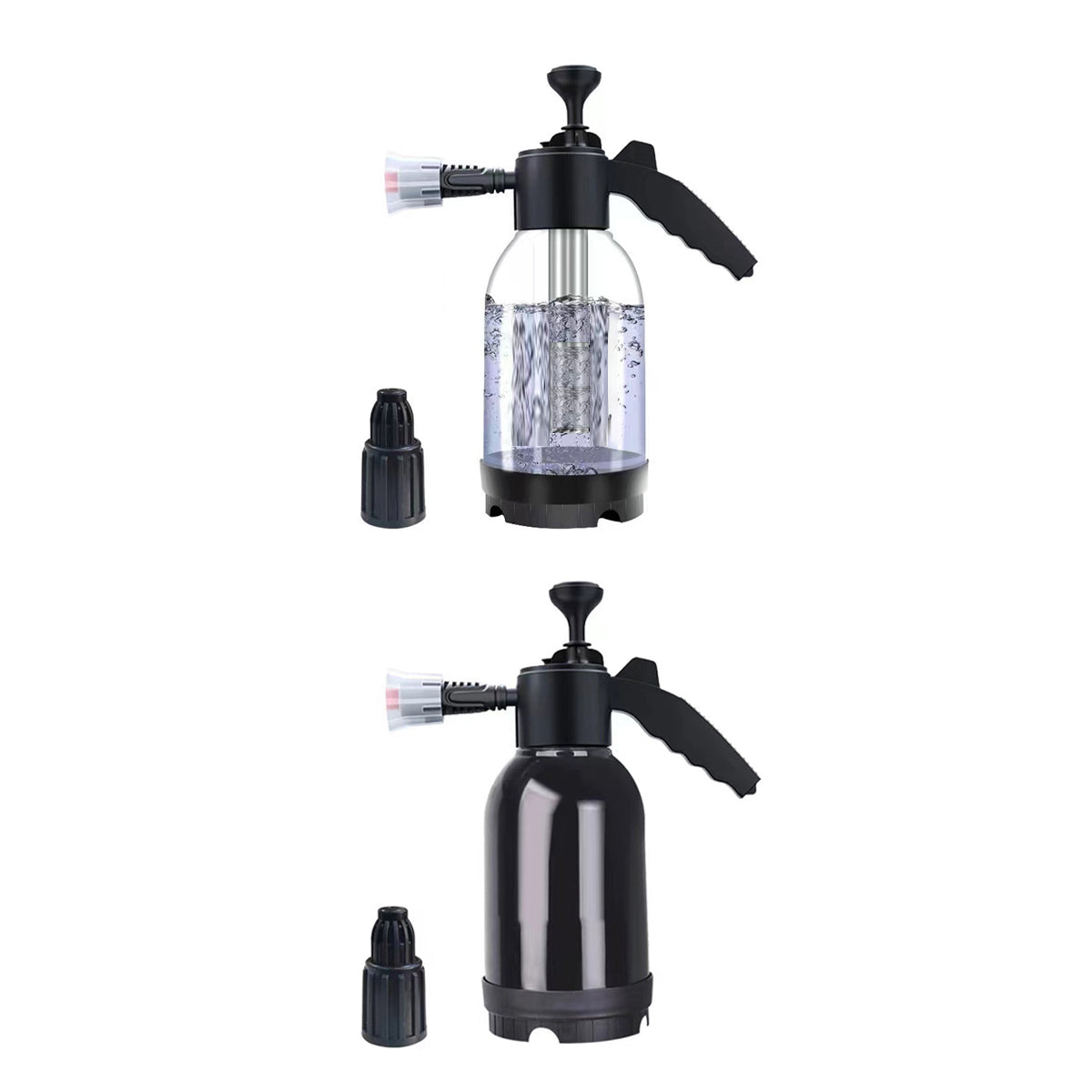 2L Car Wash Foam Sprayer Hand Held Pump Wash Spray Bottle Snow Foam Detailing - White V528-FOAM-WATERING-CAN-WHITE-978775