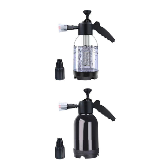 2L Car Wash Foam Sprayer Hand Held Pump Wash Spray Bottle Snow Foam Detailing - White V528-FOAM-WATERING-CAN-WHITE-978775