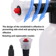 2L Car Wash Foam Sprayer Hand Held Pump Wash Spray Bottle Snow Foam Detailing - White V528-FOAM-WATERING-CAN-WHITE-978775