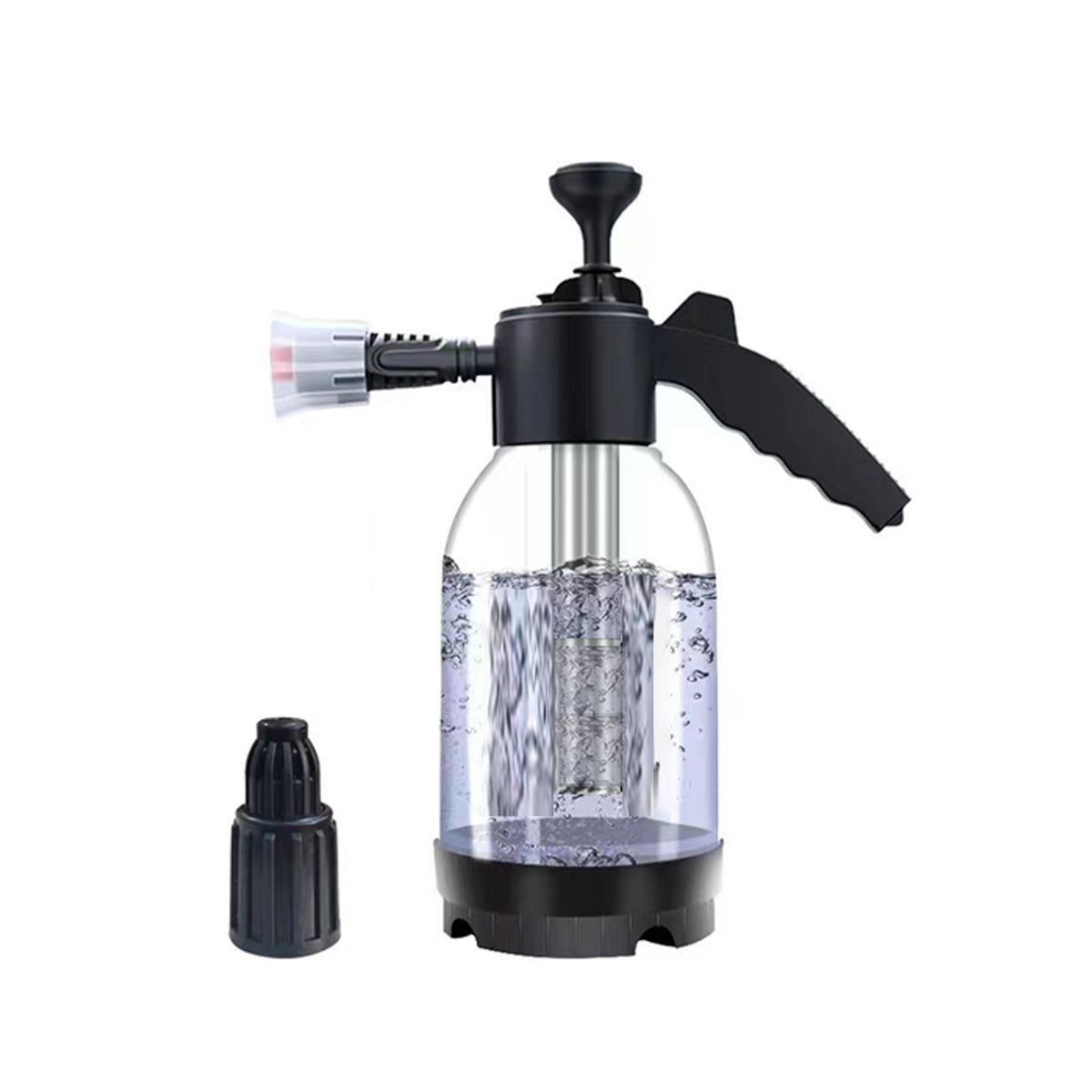 2L Car Wash Foam Sprayer Hand Held Pump Wash Spray Bottle Snow Foam Detailing - White V528-FOAM-WATERING-CAN-WHITE-978775