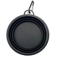 Collapsible Silicone Pet Bowl for Cat Dog Portable Food and Water Feeder - Black V528-FOLDABLEPETBOWL-BLACK-720852