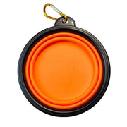 Collapsible Silicone Pet Bowl for Cat Dog Portable Food and Water Feeder - Black V528-FOLDABLEPETBOWL-BLACK-720852