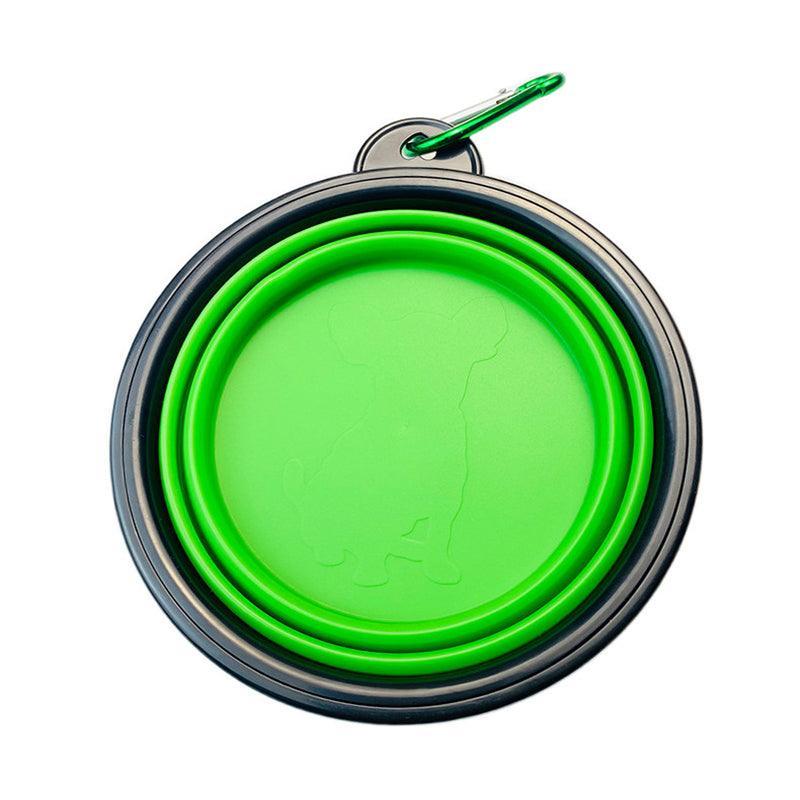 Collapsible Silicone Pet Bowl for Cat Dog Portable Food and Water Feeder - Red V528-FOLDABLEPETBOWL-RED-597073