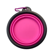 Collapsible Silicone Pet Bowl for Cat Dog Portable Food and Water Feeder - Red V528-FOLDABLEPETBOWL-RED-597073