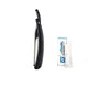 Old Shaver Razor Eyebrow Knife Folding Manual Shaver Holder Home Salon Tool Au - Black+10PCS Blades V528-FOLDABLERAZOR-BLACK-206547
