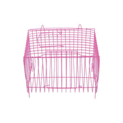 Small Bird Transport Collapsible Cage Travel Pet Carrier Portable Folding Cage - L V528-FOLDING-CAGE-L-10PCS-730538