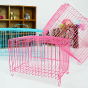 Small Bird Transport Collapsible Cage Travel Pet Carrier Portable Folding Cage - S V528-FOLDING-CAGE-S-10PCS-352587