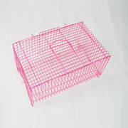 Small Bird Transport Collapsible Cage Travel Pet Carrier Portable Folding Cage - S V528-FOLDING-CAGE-S-10PCS-352587