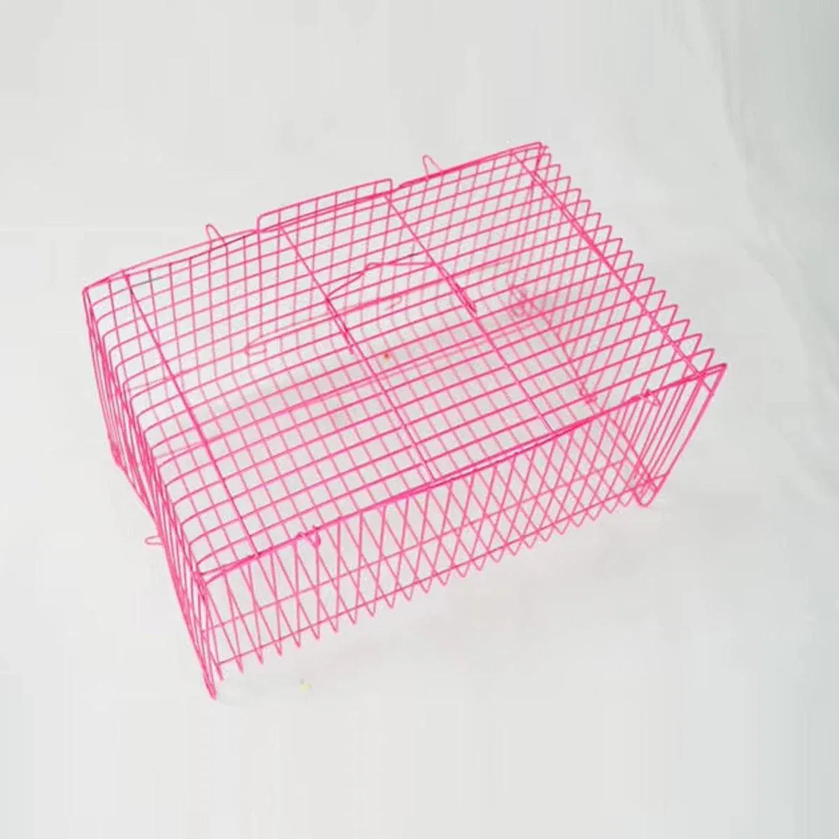 Small Bird Transport Collapsible Cage Travel Pet Carrier Portable Folding Cage - S V528-FOLDING-CAGE-S-10PCS-352587
