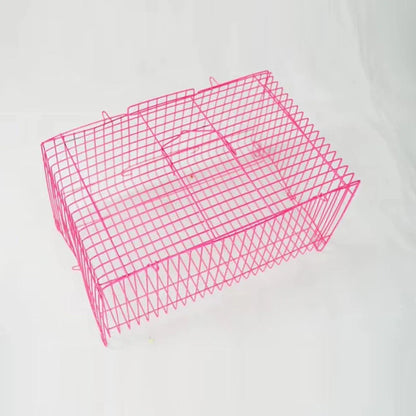 Small Bird Transport Collapsible Cage Travel Pet Carrier Portable Folding Cage - S V528-FOLDING-CAGE-S-10PCS-352587