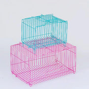 Small Bird Transport Collapsible Cage Travel Pet Carrier Portable Folding Cage - S V528-FOLDING-CAGE-S-10PCS-352587