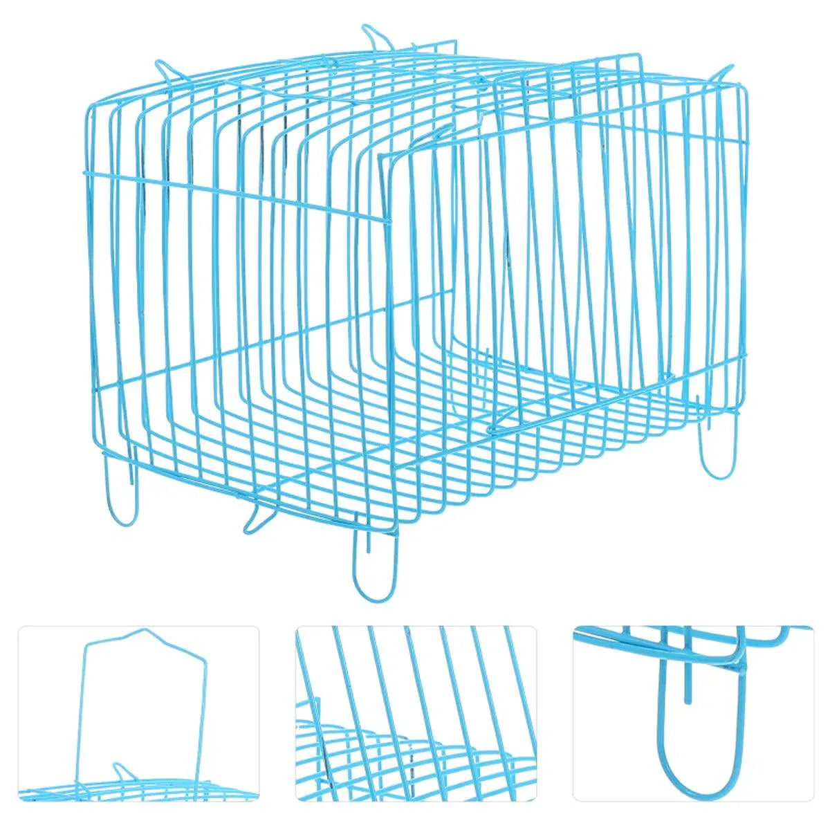 Small Bird Transport Collapsible Cage Travel Pet Carrier Portable Folding Cage - S V528-FOLDING-CAGE-S-10PCS-352587