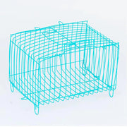 Small Bird Transport Collapsible Cage Travel Pet Carrier Portable Folding Cage - S V528-FOLDING-CAGE-S-10PCS-352587