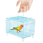Small Bird Transport Collapsible Cage Travel Pet Carrier Portable Folding Cage - S V528-FOLDING-CAGE-S-10PCS-352587