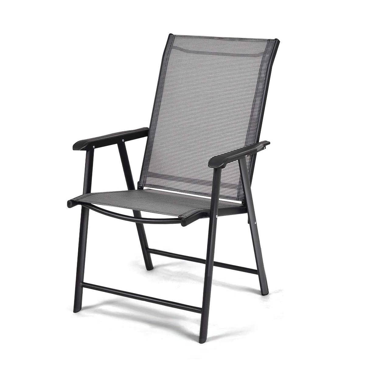 Outdoor Folding Chair Metal Portable Patio Balcony Chair with Backrest Sub Chair V528-FOLDING-CHAIR-368174