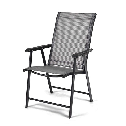 Outdoor Folding Chair Metal Portable Patio Balcony Chair with Backrest Sub Chair V528-FOLDING-CHAIR-368174