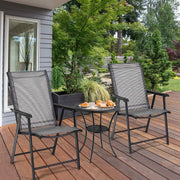 Outdoor Folding Chair Metal Portable Patio Balcony Chair with Backrest Sub Chair V528-FOLDING-CHAIR-368174