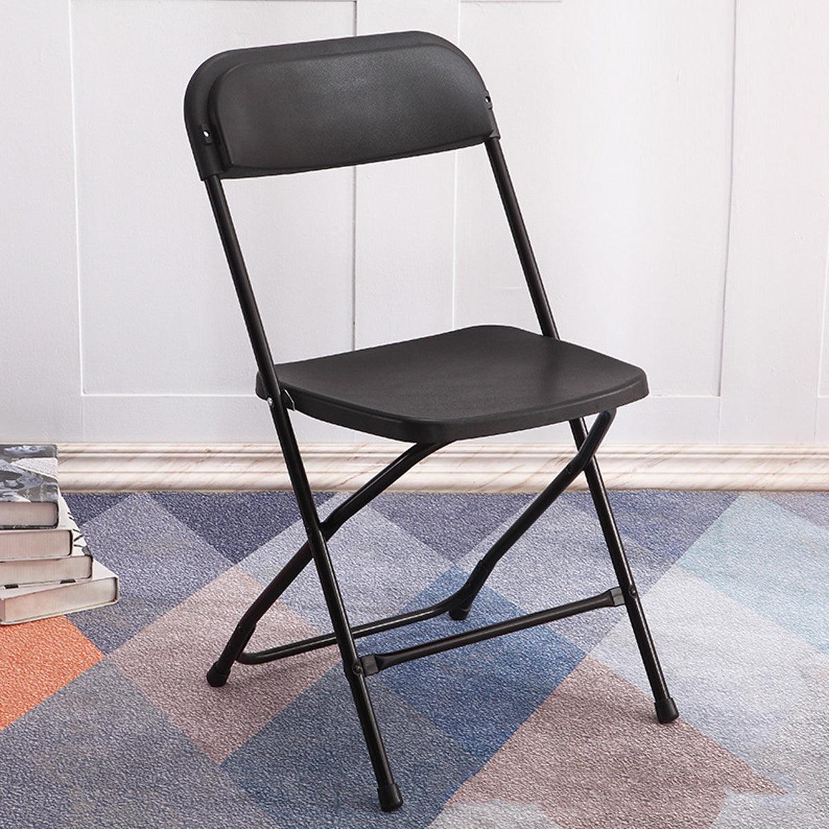 Folding Chair Easy Backrest Portable Leisure Outdoor Camping Seating Chair V528-FOLDING-CHAIR-BLACK-582280