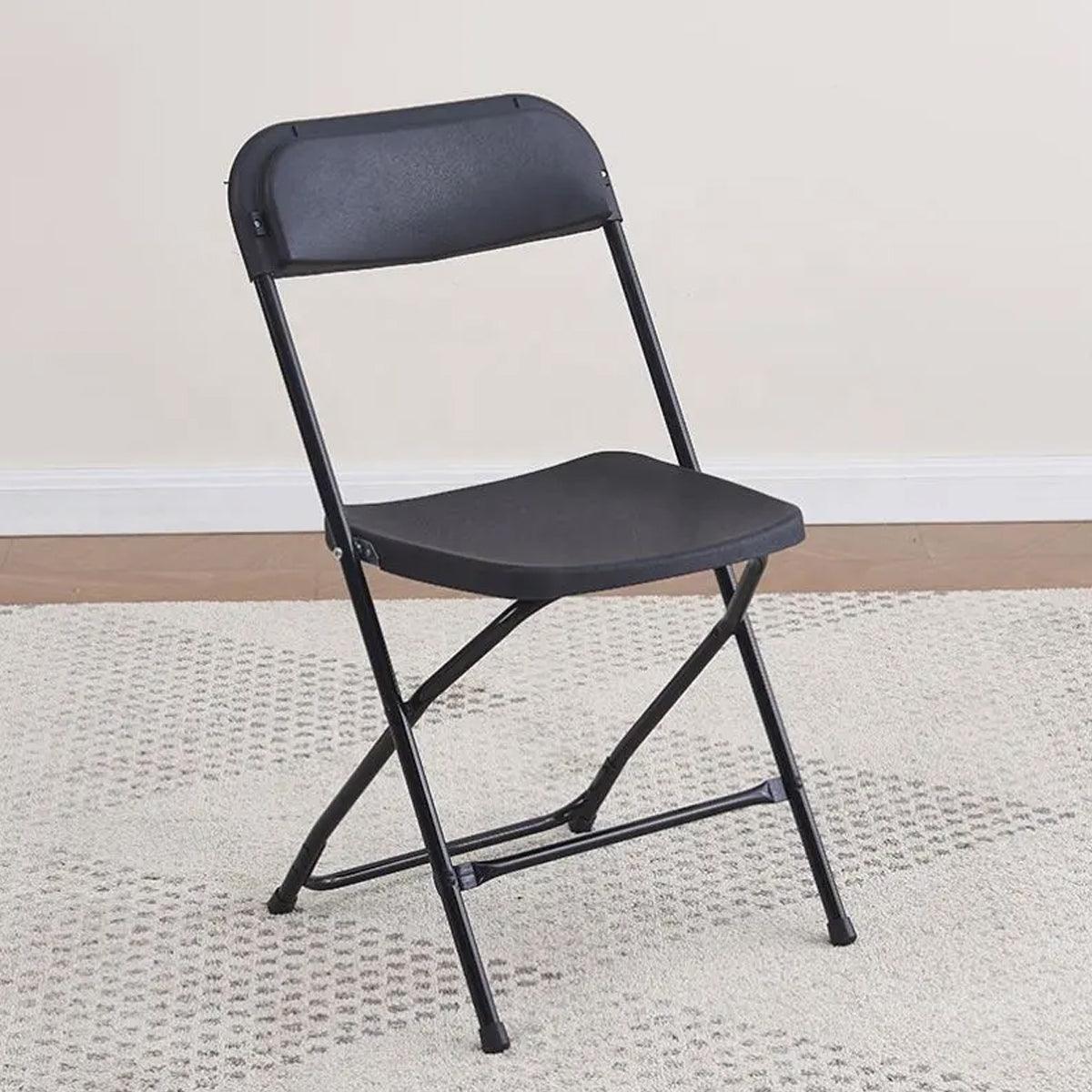 Folding Chair Easy Backrest Portable Leisure Outdoor Camping Seating Chair V528-FOLDING-CHAIR-BLACK-582280