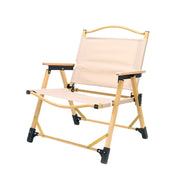 Outdoor Folding Chair Portable Camping Seat Compact Foldable Chair for Picnic - Black V528-FOLDING-CHAIR-BLACK-L-957382