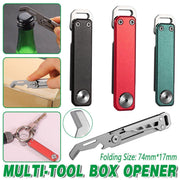 Multifunctional Folding Knife Case Opener Portable Bottle Opener EDC Tool Kit - Green V528-FOLDING-KNIFE-GREEN-331261