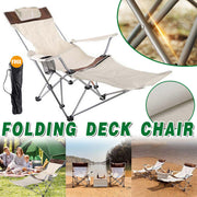 Outdoor Folding Recliner Portable Beach Camping Chair for Sitting and Lying V528-FOLDING-LOUNGE-CHAIR-621154