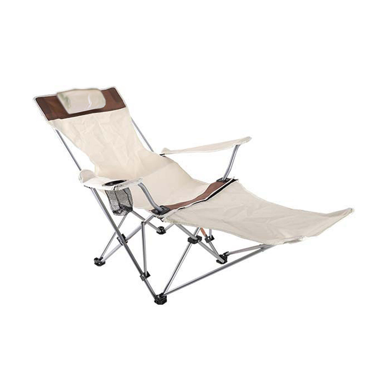 Outdoor Folding Recliner Portable Beach Camping Chair for Sitting and Lying V528-FOLDING-LOUNGE-CHAIR-621154