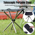 Portable Outdoor Telescopic Folding Stool Camping Chair Fishing Seat Lightweight V528-FOLDING-STOOL-973236