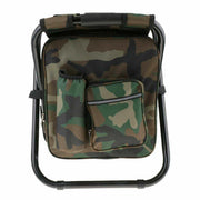 Portable Outdoor Folding Chair Oxford Small Stool for Fishing Camping Hiking - Blue V528-FOLDING-STOOL-CAMOUFLAGE-292226