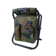 Portable Outdoor Folding Chair Oxford Small Stool for Fishing Camping Hiking - Blue V528-FOLDING-STOOL-CAMOUFLAGE-292226