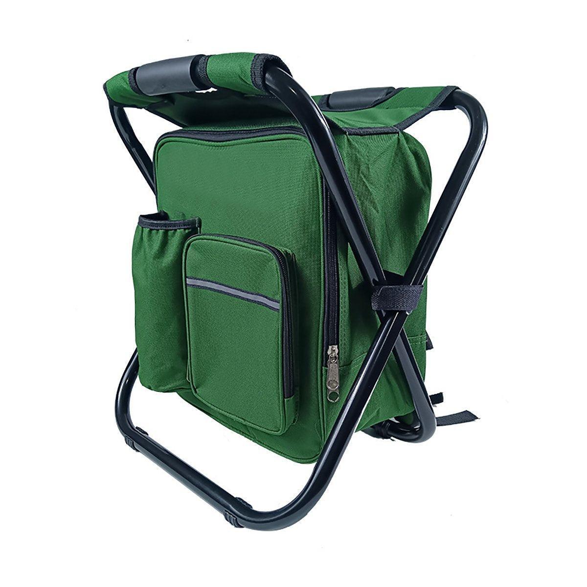 Portable Outdoor Folding Chair Oxford Small Stool for Fishing Camping Hiking - Blue V528-FOLDING-STOOL-CAMOUFLAGE-292226