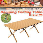 Folding Table Portable Picnic Camping Table Egg Roll Multi Function Outdoor V528-FOLDING-TABLE-120CM-732301