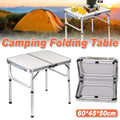 Portable Folding Table Outdoor Picnic Camping Barbecue Lightweight Travel Desk V528-FOLDING-TABLE-60-45CM-655477