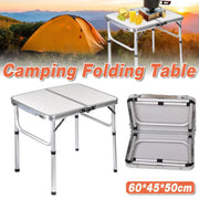 Portable Folding Table Outdoor Picnic Camping Barbecue Lightweight Travel Desk V528-FOLDING-TABLE-60-45CM-655477